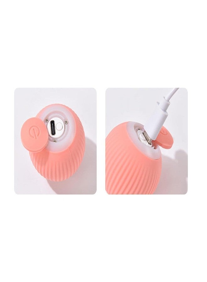 MACLOOM Cat Toy Automatic Rolling Ball for Pet Exercise Chaser Toy Blue and Pink | Pet Supplies | Cat Supplies | Toys - Image 5
